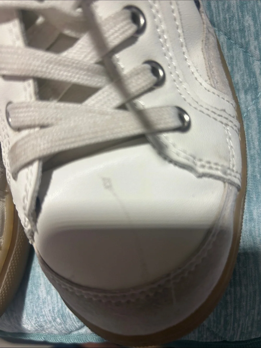 Nothing New White Low-Top Sneakers